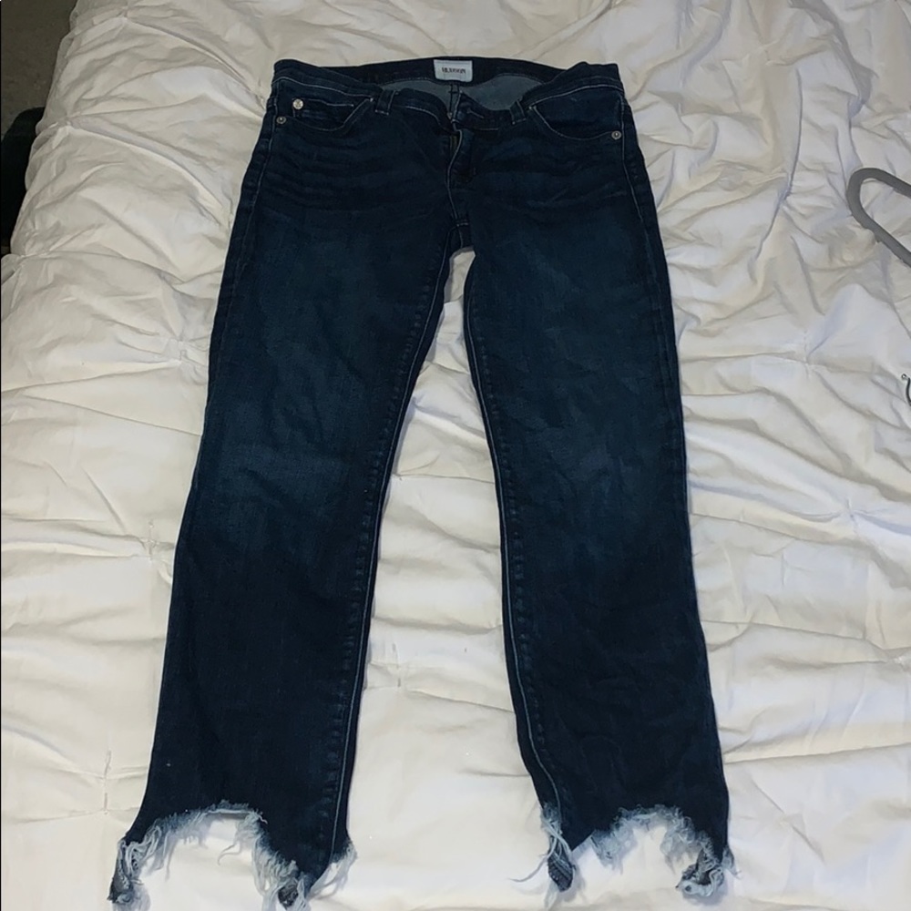Hudson cropped jeans